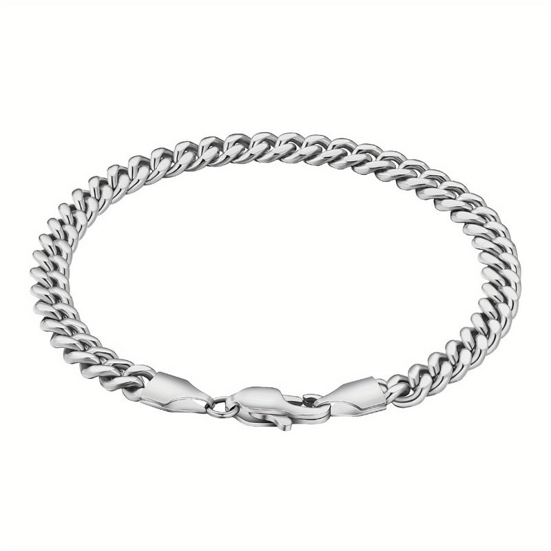 1pc Chain Bracelet, Fashion Minimalist Bracelet, Father's Day Gift