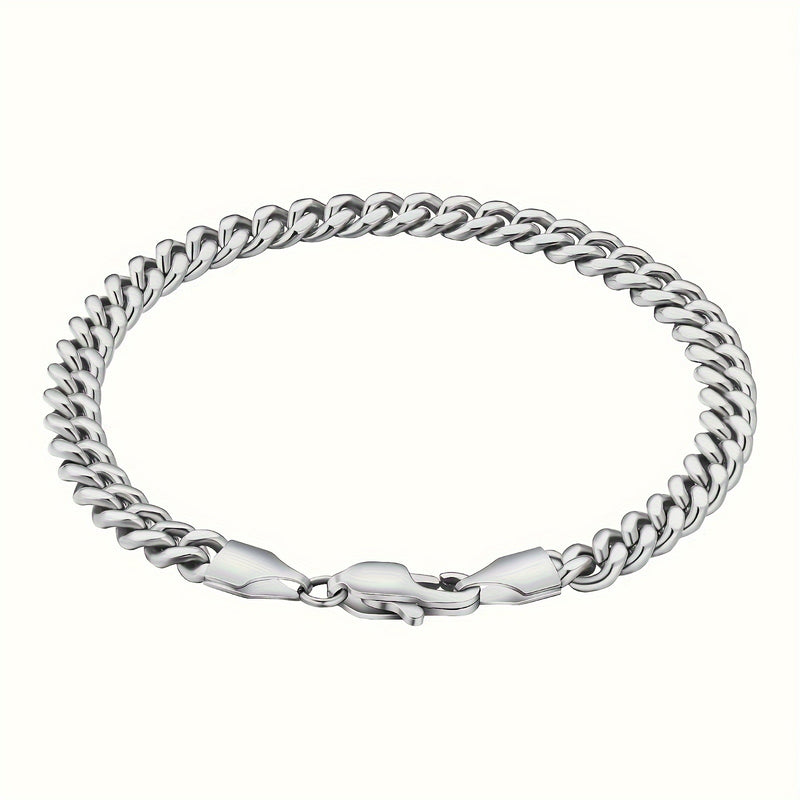 1pc Chain Bracelet, Fashion Minimalist Bracelet, Father's Day Gift